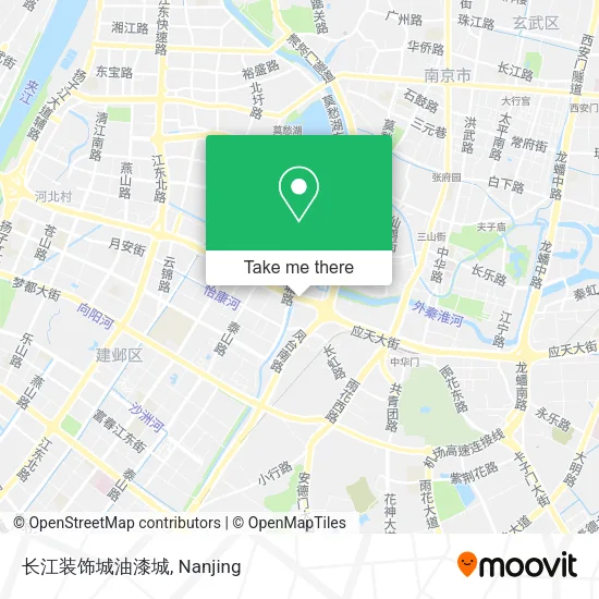 长江装饰城油漆城 map