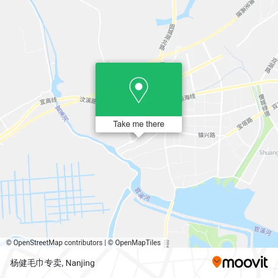 杨健毛巾专卖 map