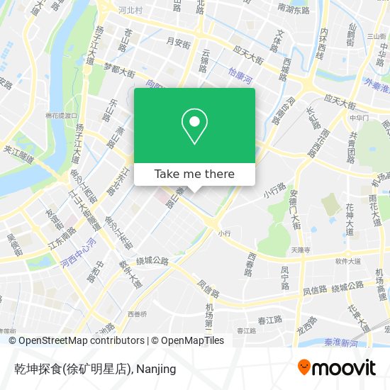 乾坤探食(徐矿明星店) map