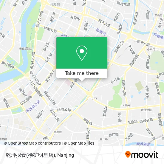 乾坤探食(徐矿明星店) map