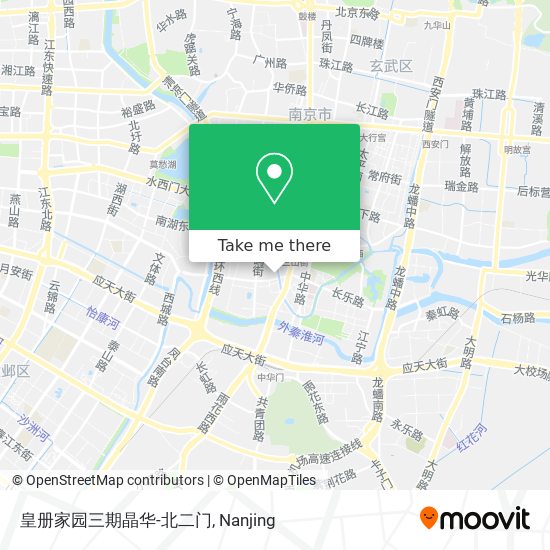 皇册家园三期晶华-北二门 map