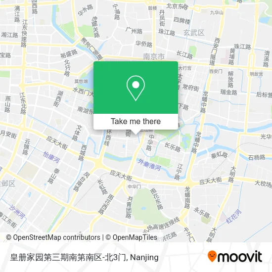 皇册家园第三期南第南区-北3门 map