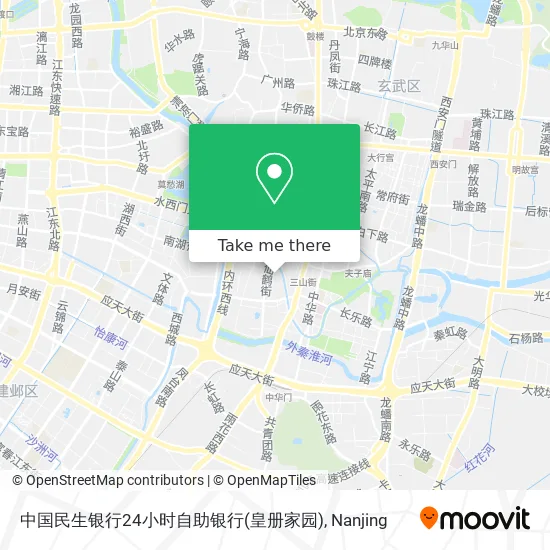 中国民生银行24小时自助银行(皇册家园) map