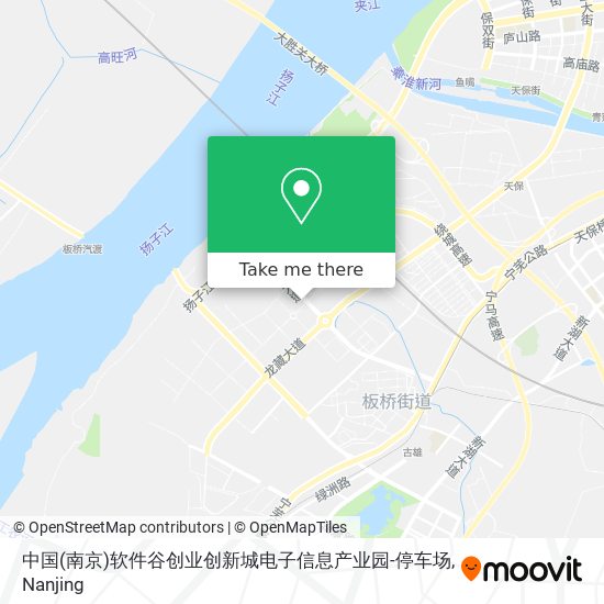 中国(南京)软件谷创业创新城电子信息产业园-停车场 map