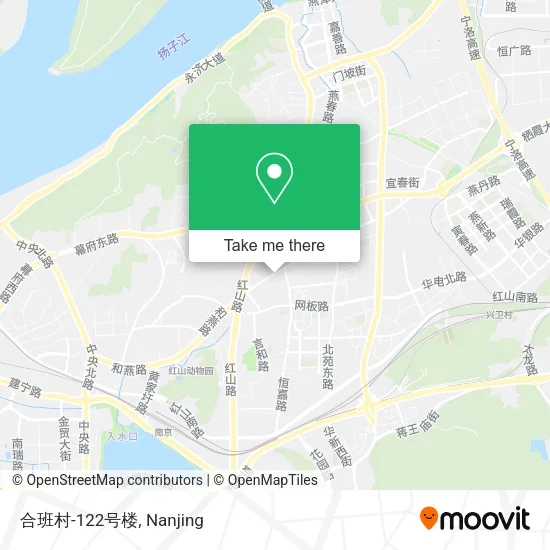 合班村-122号楼 map