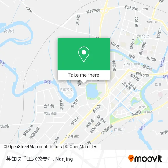 英知味手工水饺专柜 map