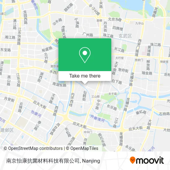 南京怡康抗菌材料科技有限公司 map