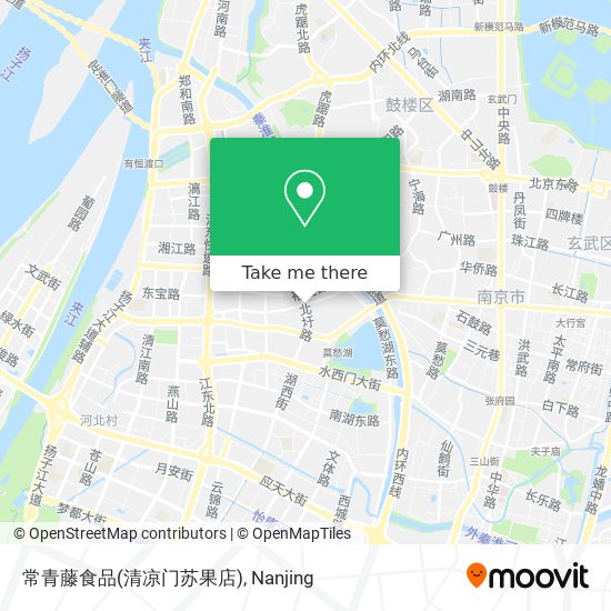 常青藤食品(清凉门苏果店) map