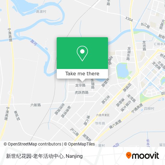 新世纪花园-老年活动中心 map