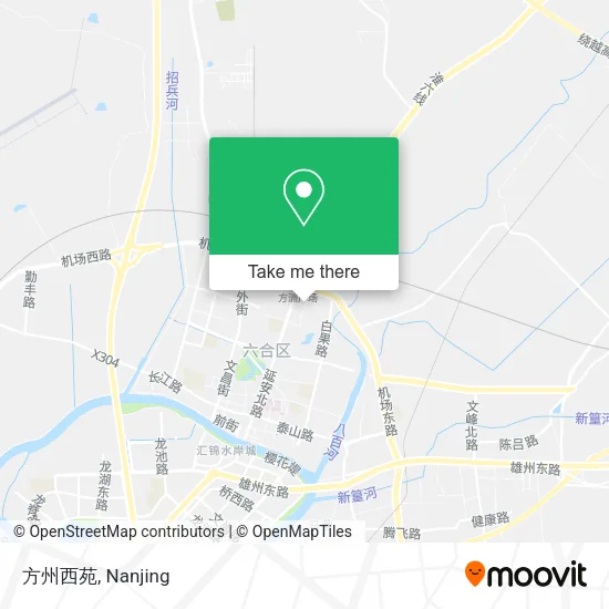 方州西苑 map