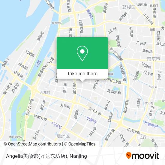 Angelia美颜馆(万达东坊店) map