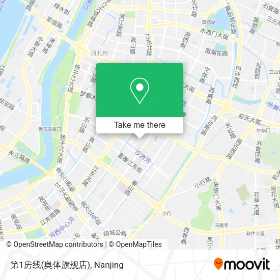 第1房线(奥体旗舰店) map