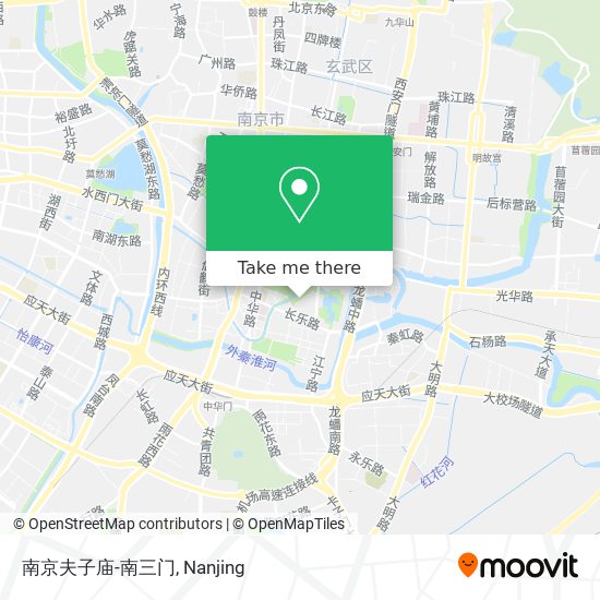 南京夫子庙-南三门 map
