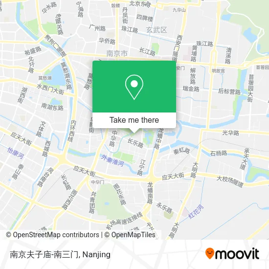 南京夫子庙-南三门 map