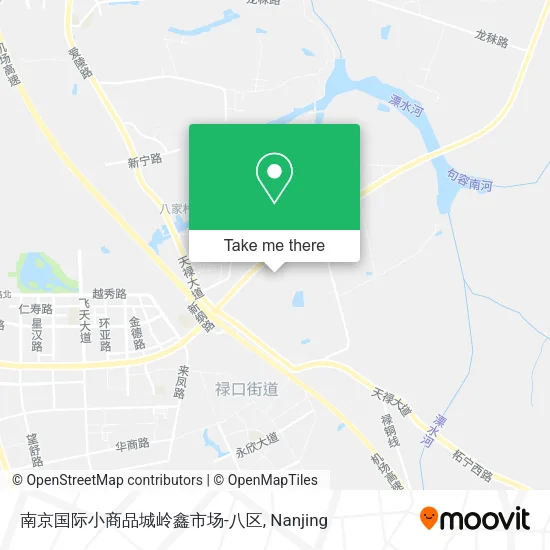 南京国际小商品城岭鑫市场-八区 map