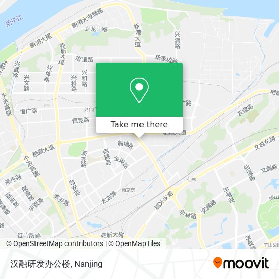 汉融研发办公楼 map