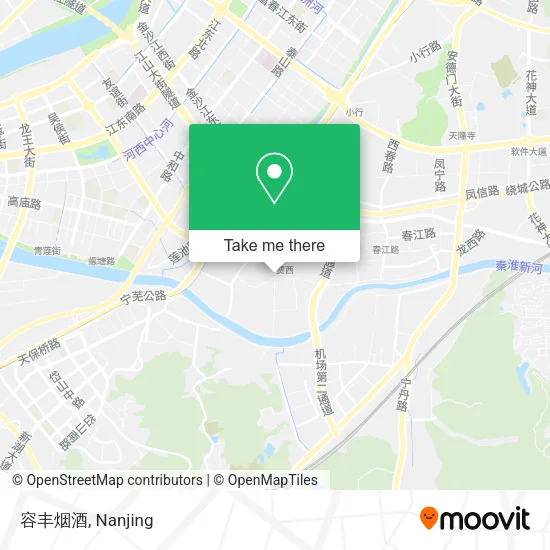 容丰烟酒 map