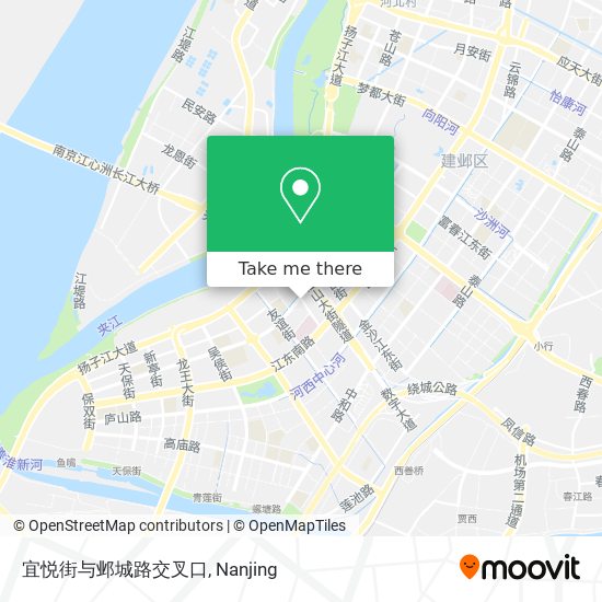 宜悦街与邺城路交叉口 map