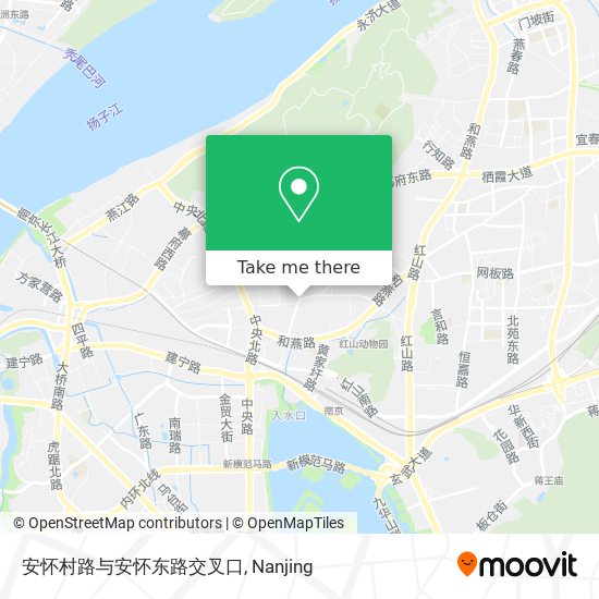 安怀村路与安怀东路交叉口 map