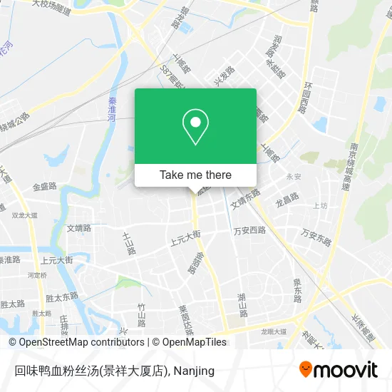 回味鸭血粉丝汤(景祥大厦店) map