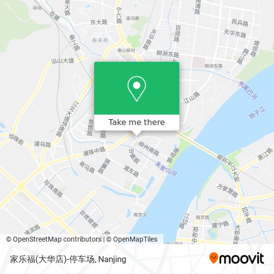 家乐福(大华店)-停车场 map