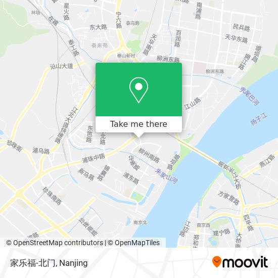 家乐福-北门 map