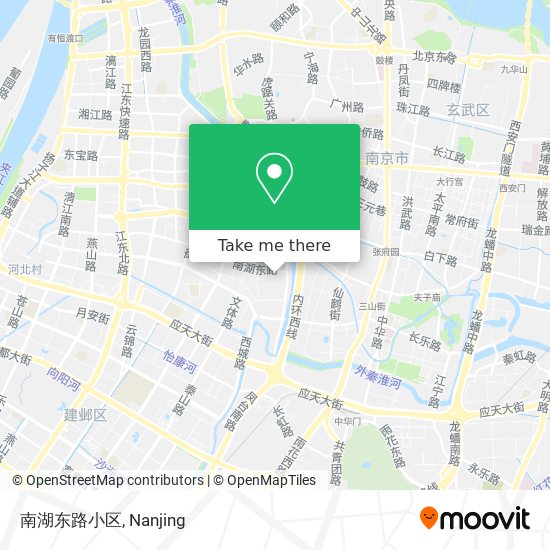 南湖东路小区 map