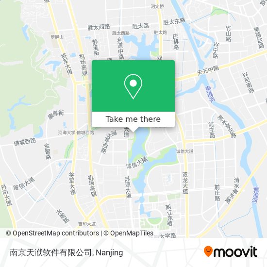 南京天洑软件有限公司 map