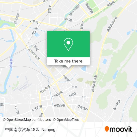 中国南京汽车4S园 map