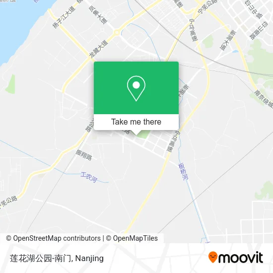 莲花湖公园-南门 map
