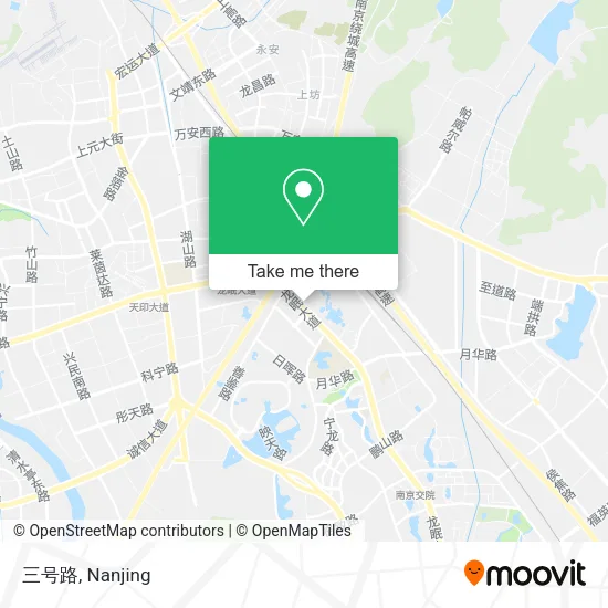三号路 map
