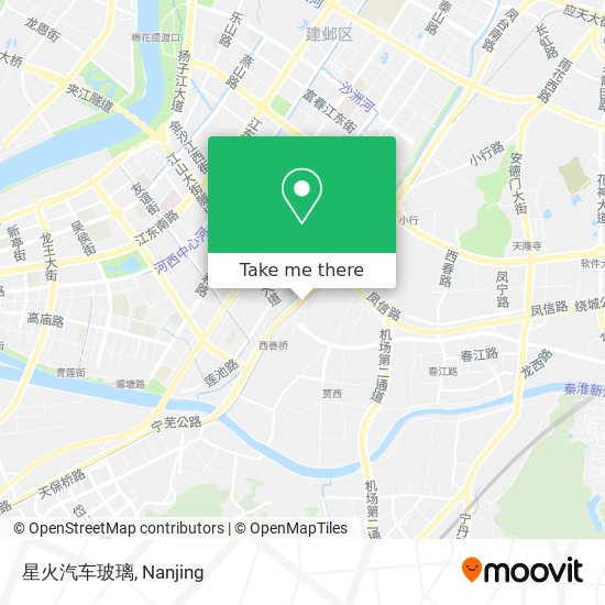 星火汽车玻璃 map