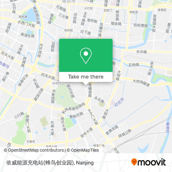 依威能源充电站(蜂鸟创业园) map