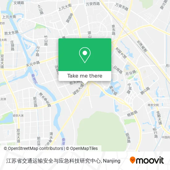 江苏省交通运输安全与应急科技研究中心 map