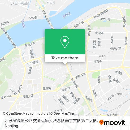 江苏省高速公路交通运输执法总队南京支队第二大队 map