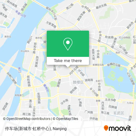 停车场(新城市·虹桥中心) map