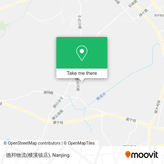 德邦物流(横溪镇店) map