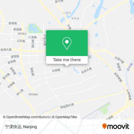 宁溧快运 map