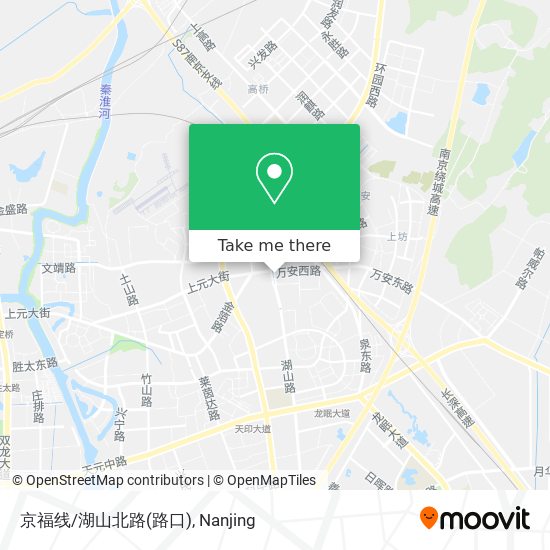 京福线/湖山北路(路口) map