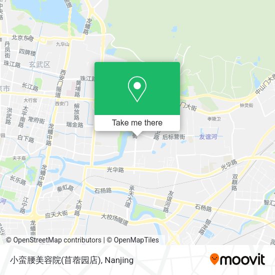 小蛮腰美容院(苜蓿园店) map