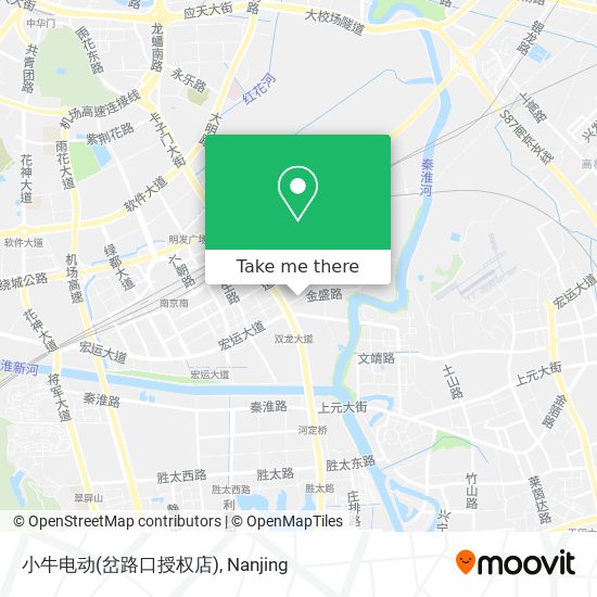 小牛电动(岔路口授权店) map