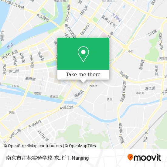 南京市莲花实验学校-东北门 map
