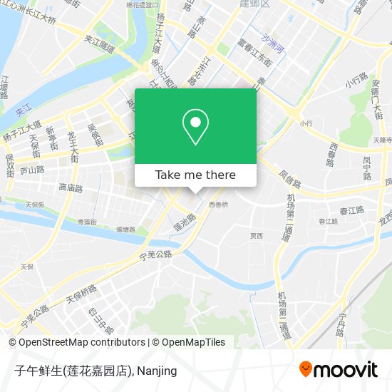 子午鲜生(莲花嘉园店) map