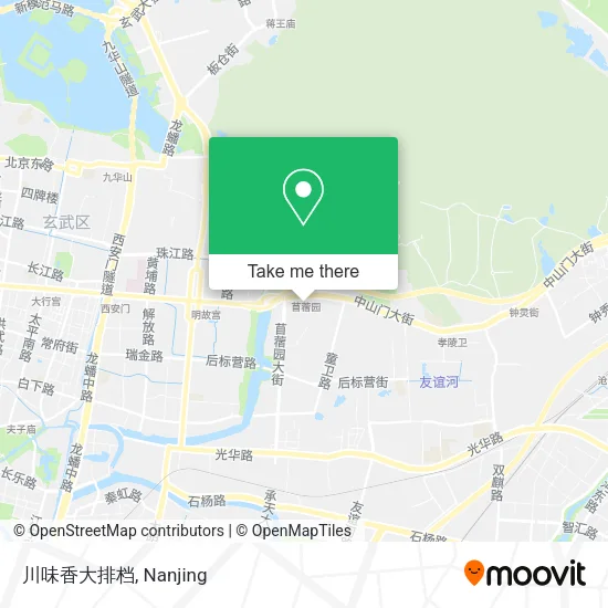 川味香大排档 map