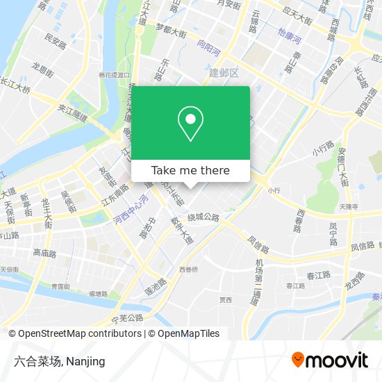 六合菜场 map