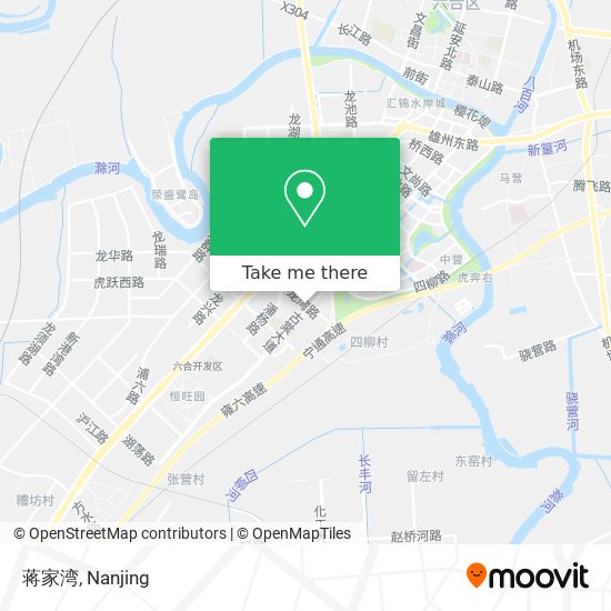 蒋家湾 map