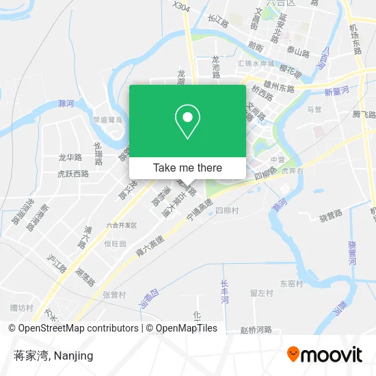 蒋家湾 map