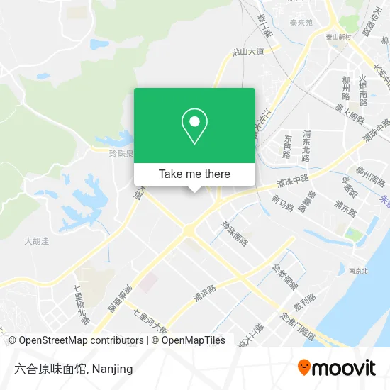 六合原味面馆 map