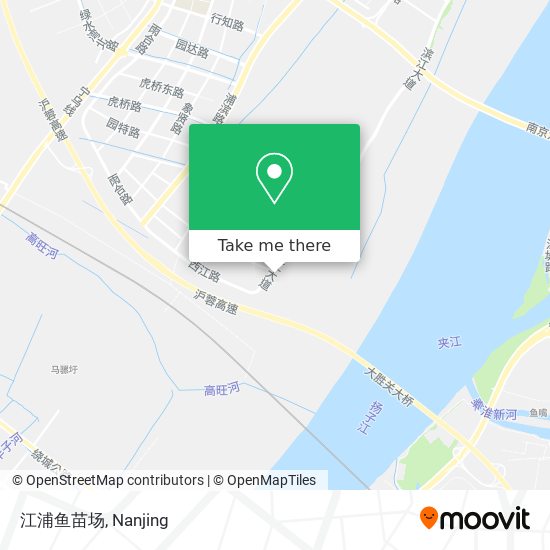 江浦鱼苗场 map