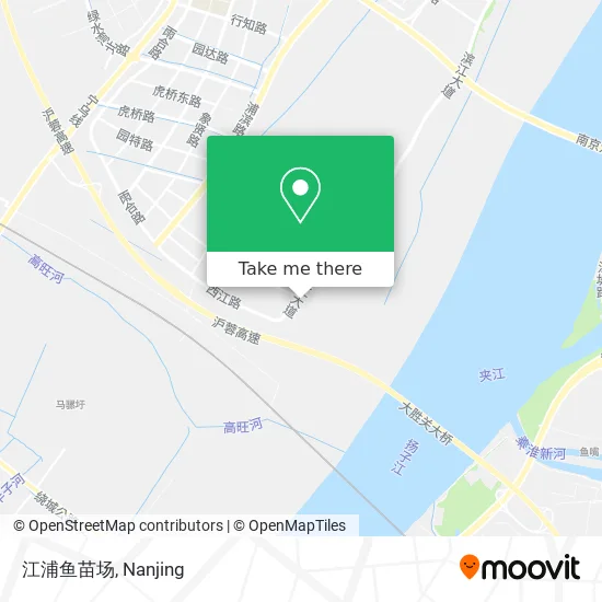 江浦鱼苗场 map